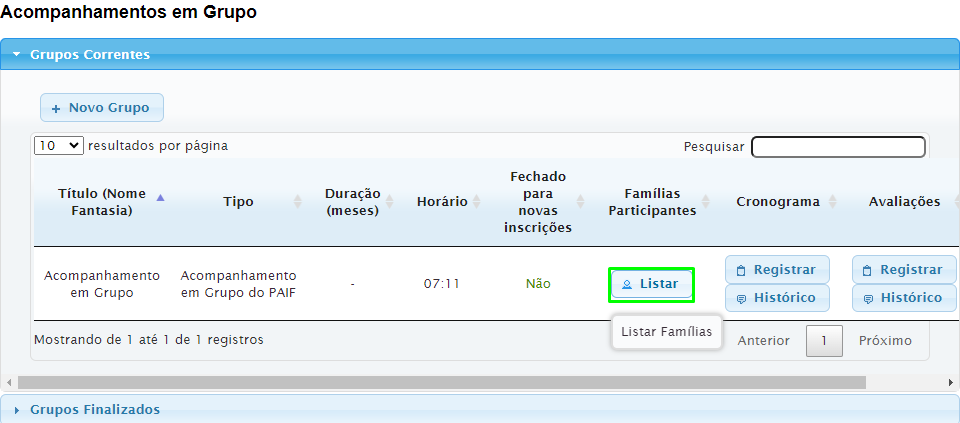 Ações Coletivas Grupos do PAIF Acompanhamento em Grupo do PAIF Listar.png